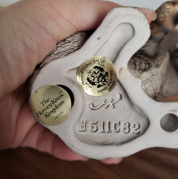 Porcelain Tabby Cat by The Harvey Knox Kingdom Hou - Picture 4 of 4